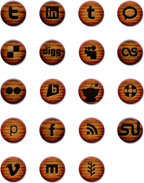 Search - Social Media Icons (320x400)