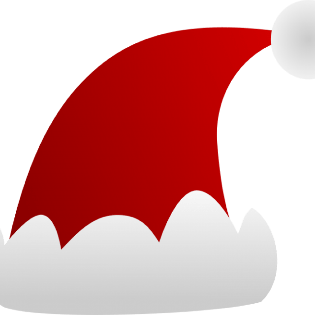 Free Santa Hat Clipart - Simple Santa Hat Clip Art (1024x1024)