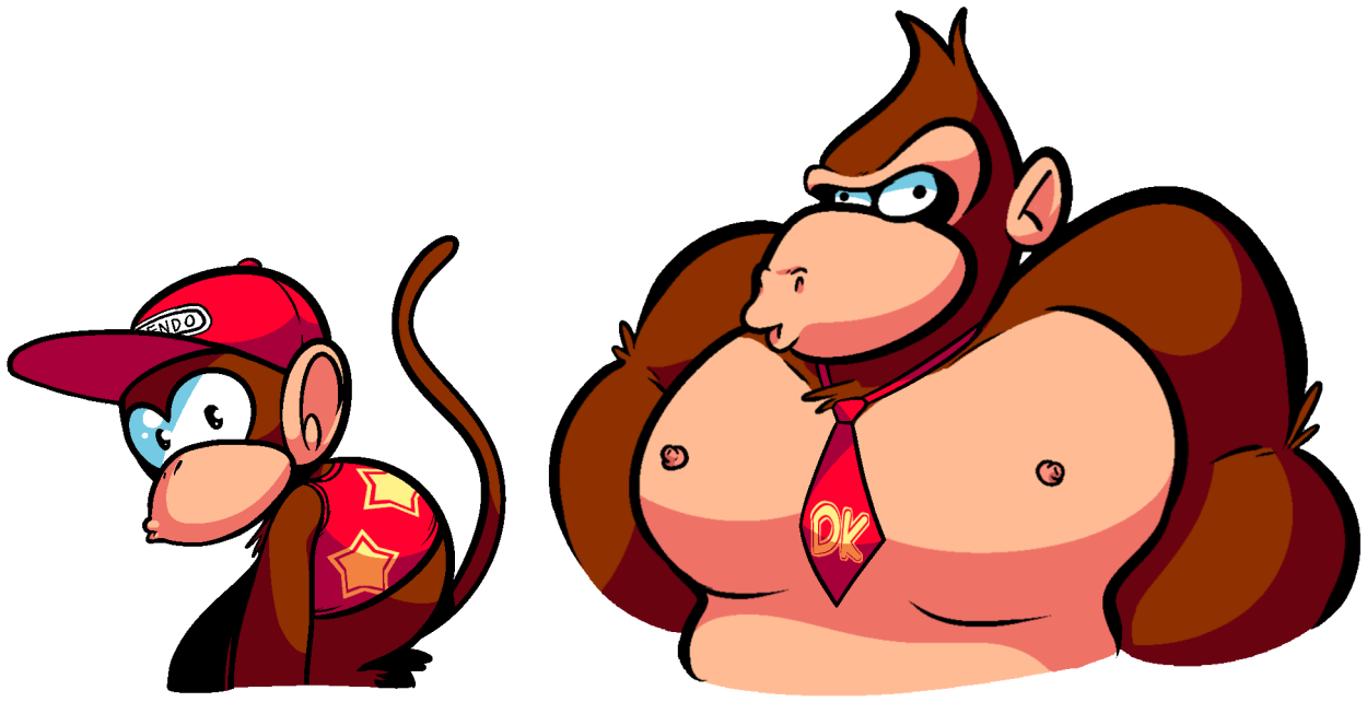 A Diddy And Dk For You Tumblr Folk - Cartoon (1280x657)