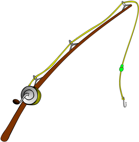 Fish - Fishing Rod (500x534)
