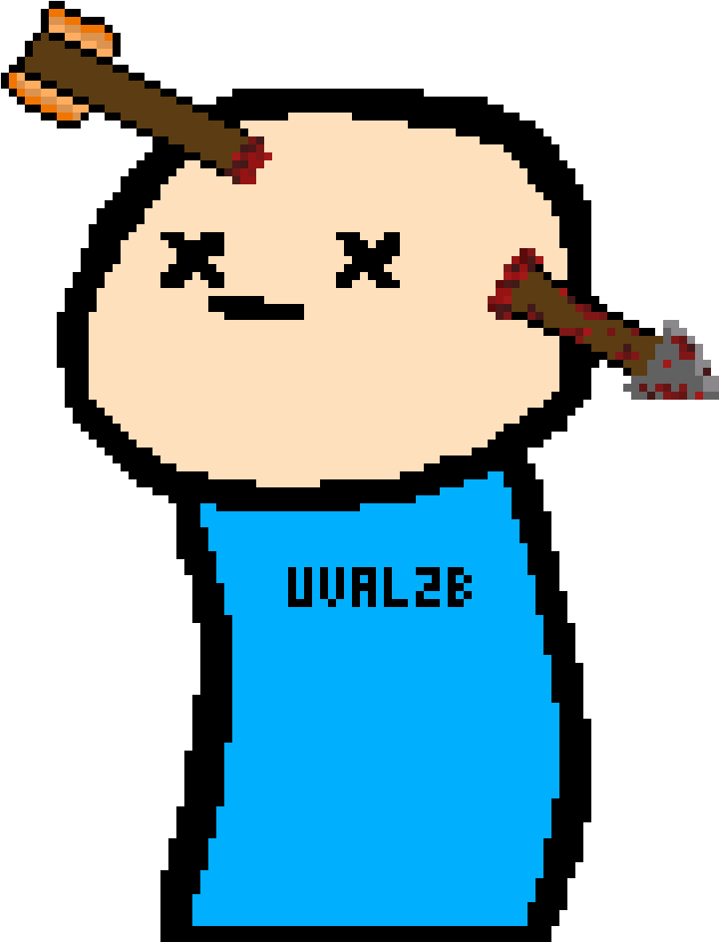 Pixilart By Uval B - Cartoon (1170x1170)