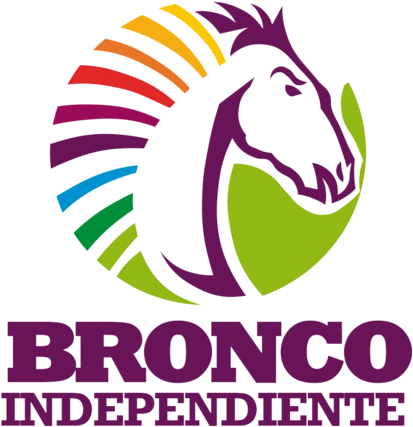 Bronco Vector Clipart - Logo Del Partido Del Bronco (480x480)