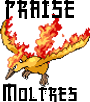 Praise Png - Moltres Sprite (500x500)