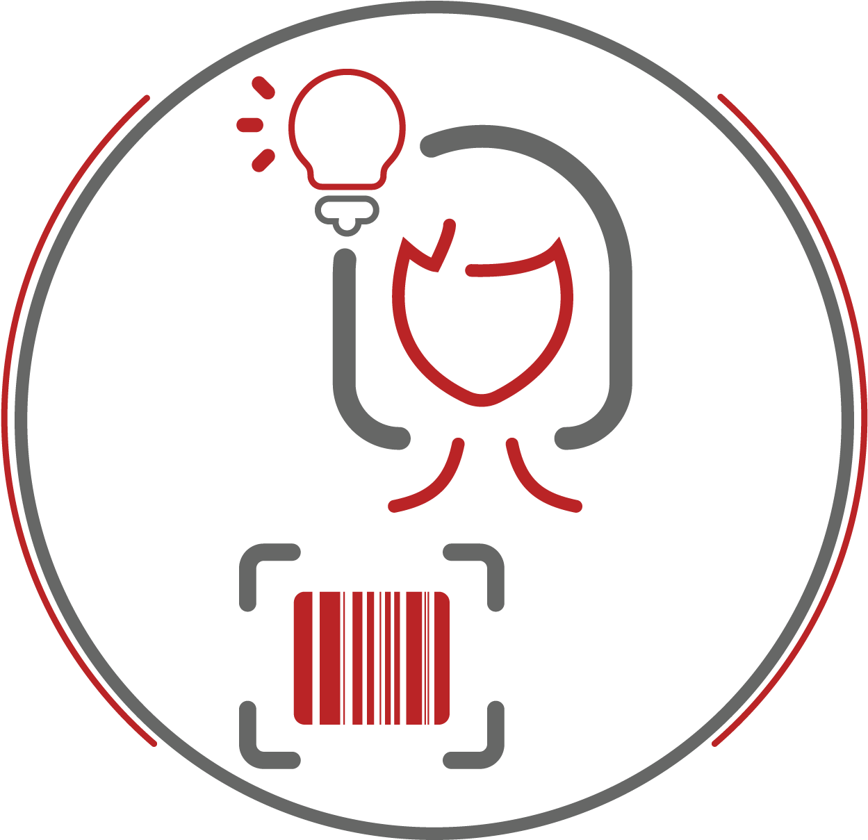 Smart Ways Of Handling No-reads - Circle (1250x1250)