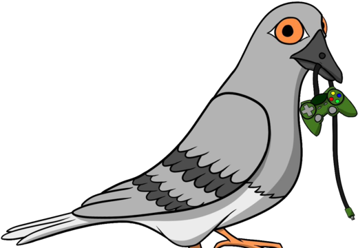 Pigeon Clipart Holly - Gaming Pigeon (640x360)