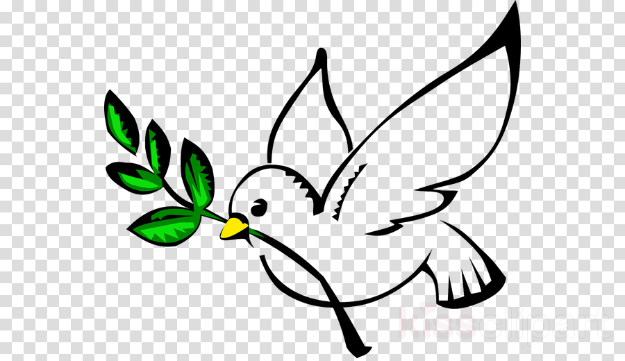 Peace Dove Clipart Pigeons And Doves Doves As Symbols - Olive Branch Petition Drawing (900x520)