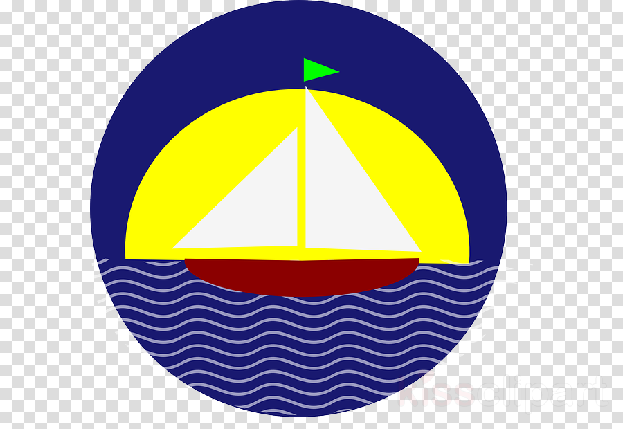 Sail Boat And Sun Clip Art Clipart Sailboat Clip Art - River Nyc (church) (900x620)