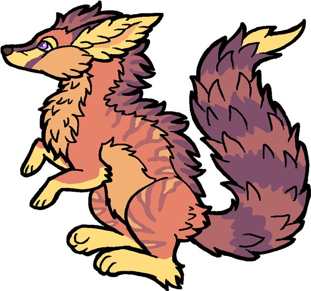 Ferret Fox For Strange Pigeons By Armundy - Cartoon (650x650)