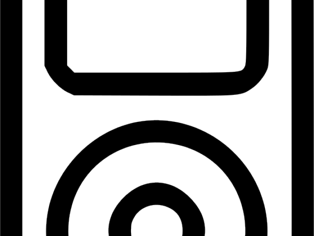 Ipod Clipart Music Note - Circle (640x480)