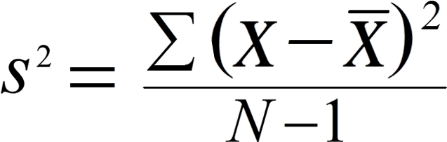 Sample Variance Calculator Transparent Background - Formula For Variance (645x220)