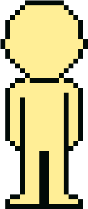 Sample Body - Undertale Napstablook Png (420x510)