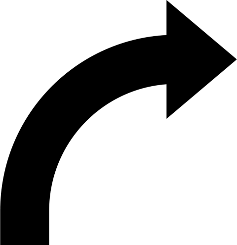 Free Png Download Curve Arrow Png Images Background - Curve Arrow Png (480x495)