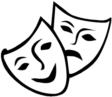 The Theatre Surveyor - Sad And Happy Face Drama (400x400)