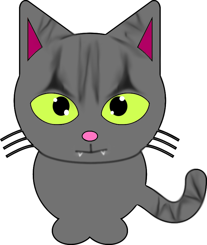 Sassy Cat By Froggyartdesigns On Deviantart Clip Art - Cartoon (676x800)