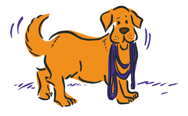 Sassy Dog Clipart 4 By Shane - Clipart For Pet Sitting (640x396)
