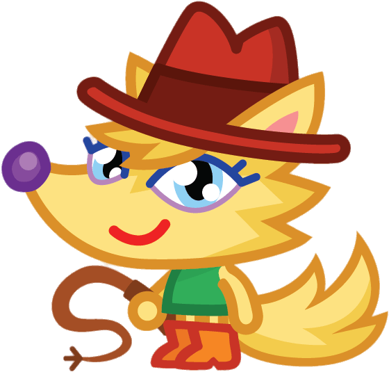 Bonnie The Sassy Lassy/hoxy Foxy - Moshi Monsters Bonnie (565x541)