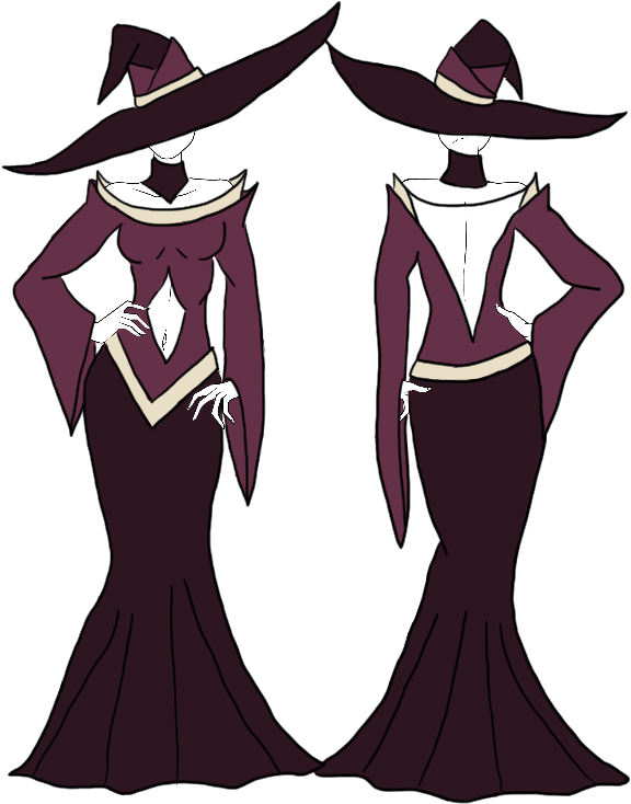 Drawn Witchcraft Outfit - Witch Outfits Adoptables (708x738)