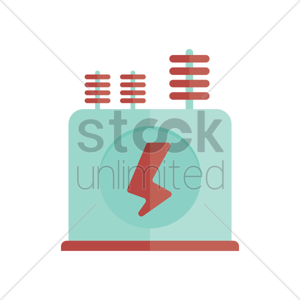 Electrical Transformer Graphic Clipart Electrical Substation - Number (600x600)
