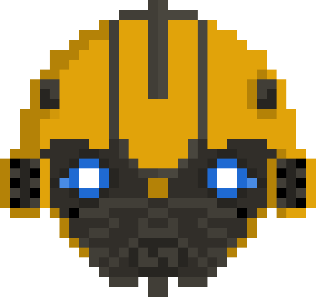 I Drew A Lil Pixelated Bee Inspired By His New Look - Pixel Shield (1024x1024)