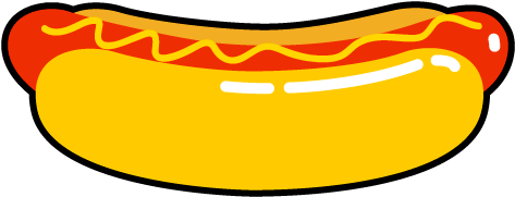 Free Hot Dog Graphic - Hot Dog Illustration Png (550x299)