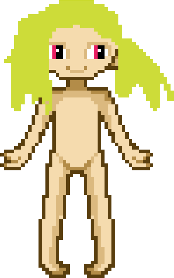Nena Naked - Grid Aphmau Pixel Art (1200x1200)