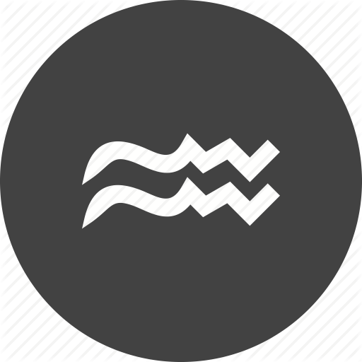 Astrological Signs By Icon Bunny Astrology Calendar - Circle (512x512)