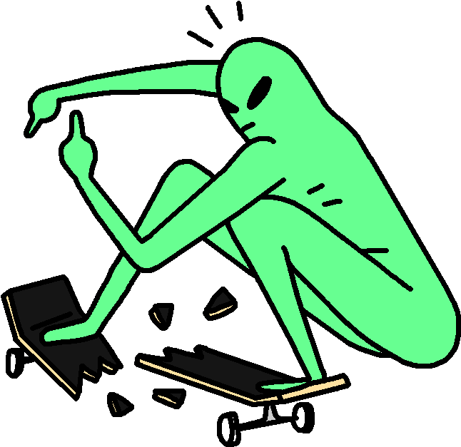 Skateboarding Clipart Tumblr Transparent - Leon Karssen Пнг (1015x1050)