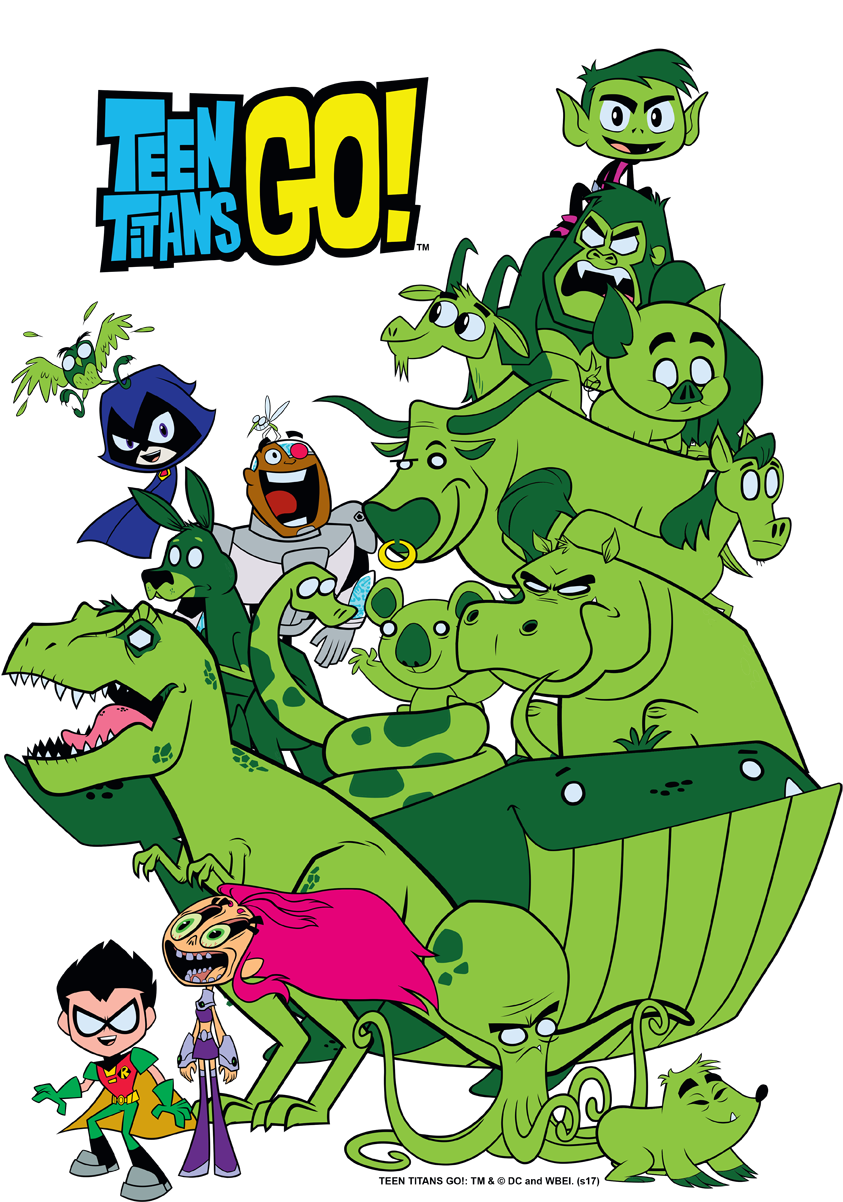 Beast Boy Clipart Little - Teen Titans Go! (850x1242)