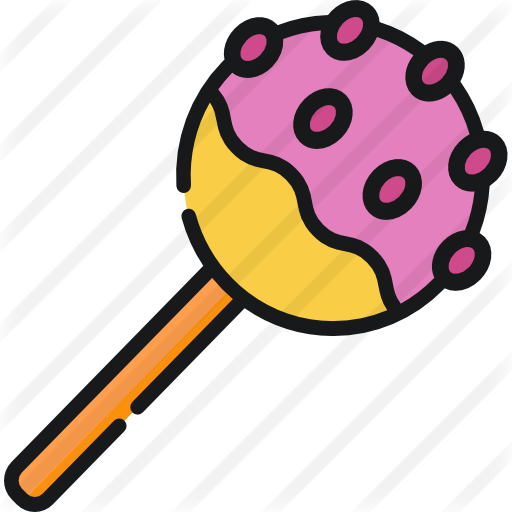 Cake Pop Free Icon - Cake Pop Free Icon (512x512)
