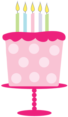 Reserved Order For Amy N - Pink Cake Clip Art (500x500)