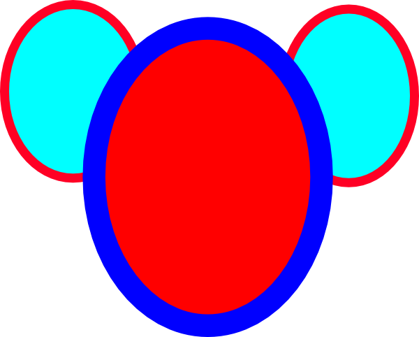 3 Items In Common Clip Art - Circle (600x482)