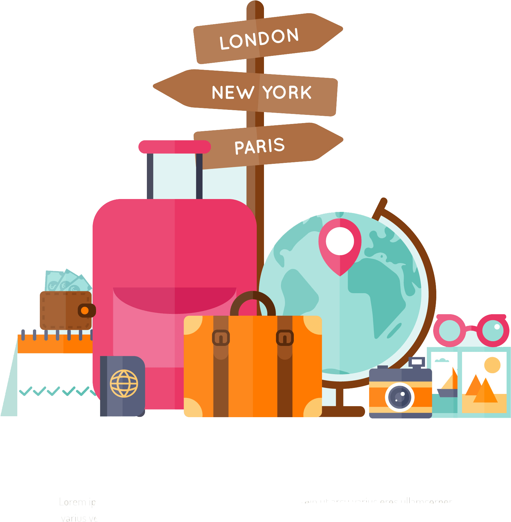 World Travel - Travel The World Png (1968x1804)