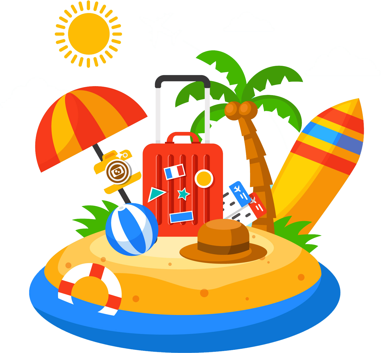 2000 X 2000 2 - Clipart Travel Icons Png (2000x2000)