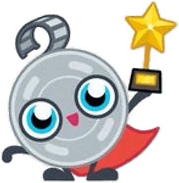 Oscar The Cool Spool Holding Up Star - Oscar The Cool Spool Holding Up Star (400x400)