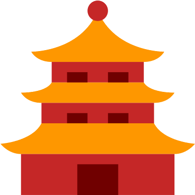 Temple Computer Icons Clip Art - Pagoda Png (500x500)