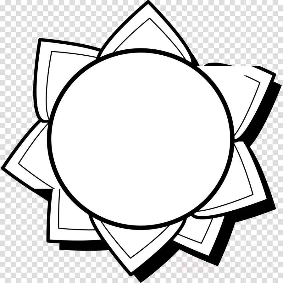 Sun Coloring Page (900x900)