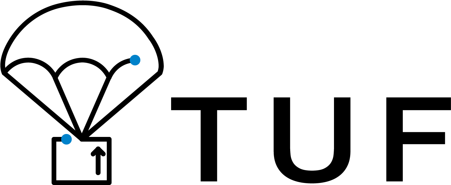 Tuf And Notary Logo And Artwork - Update Framework Tuf (1562x658)