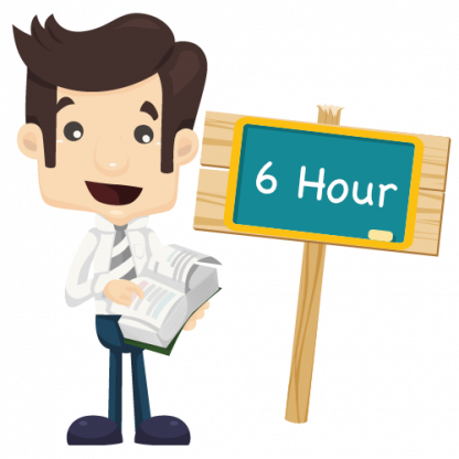 6 Hour Online California Notary - Body Language Cartoon (416x416)