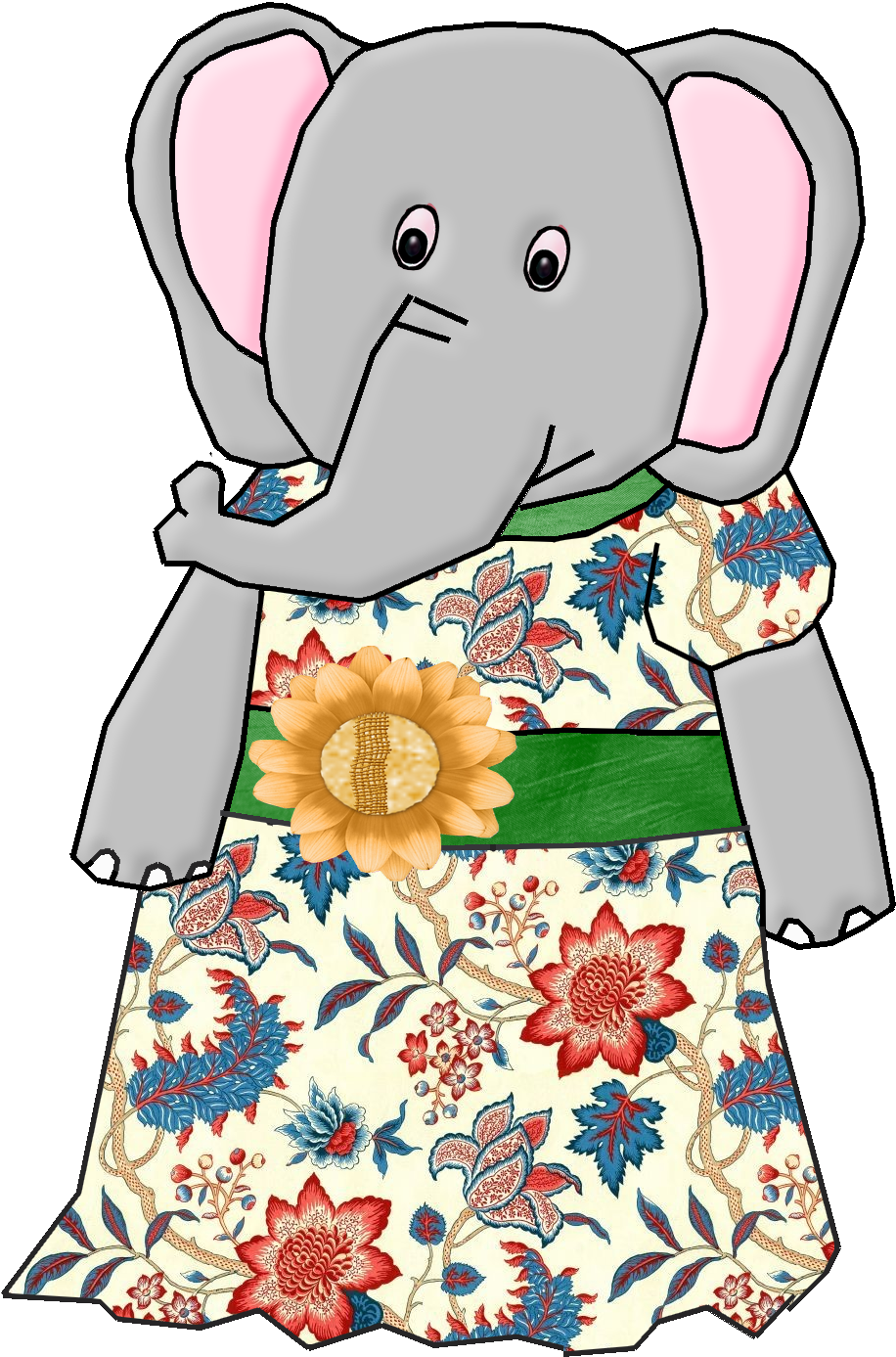 *✿**✿*elefante*✿**✿* - Indian Elephant (1400x1400)
