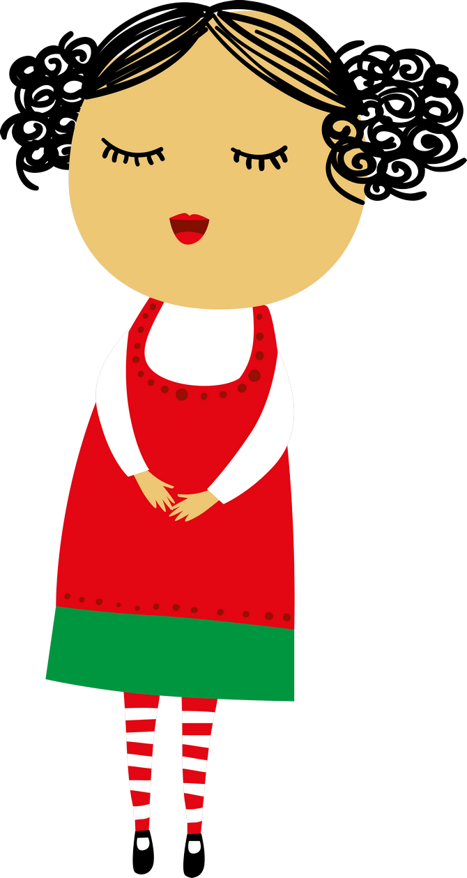 Girls ‿✿⁀○ Family Clipart, Cute Clipart, Cute - Girls ‿✿⁀○ Family Clipart, Cute Clipart, Cute (670x1259)