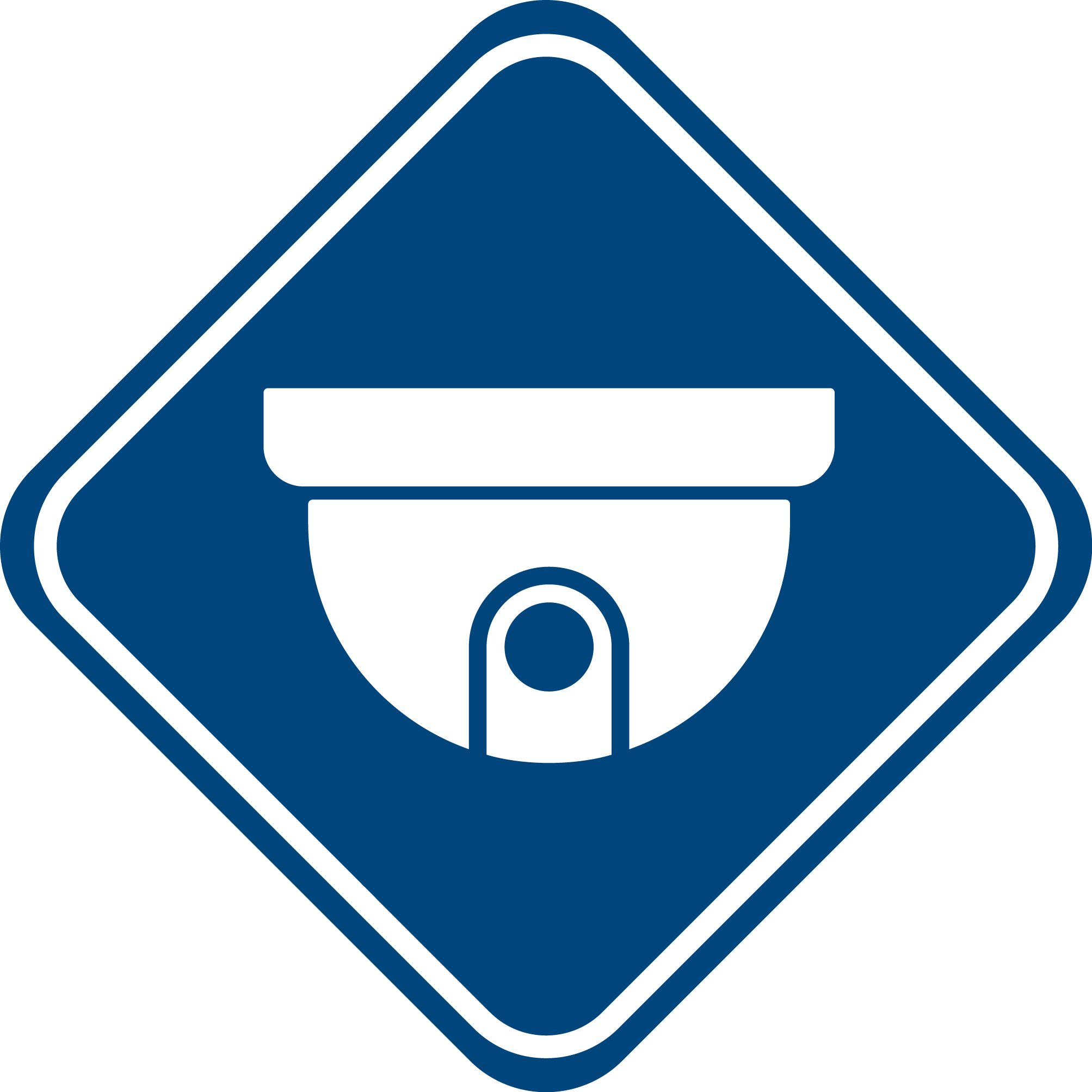 Cctv Clipart Pole - Triangle (2007x2007)