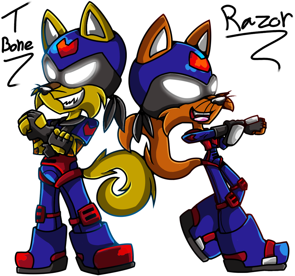 Swat Kats By Ace The Artist - Swat Kats Sonic (1024x946)