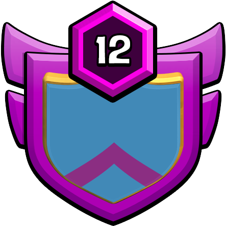 Clan Badge - Clan Nivel 12 Clash Of Clans (512x512)