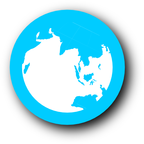 Globe Blue Planet World Earth Icon, Thumb - World 2d Png (512x512)