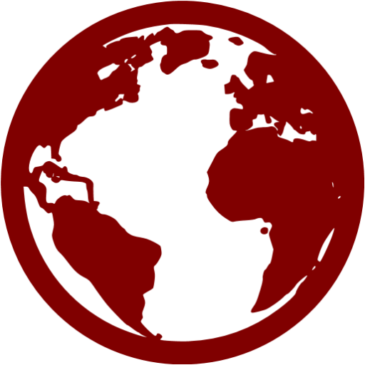 Black Globe Icon Transparent (512x512)
