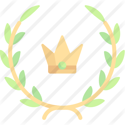 Laurel Wreath Free Icon - Laurel Wreath Free Icon (512x512)