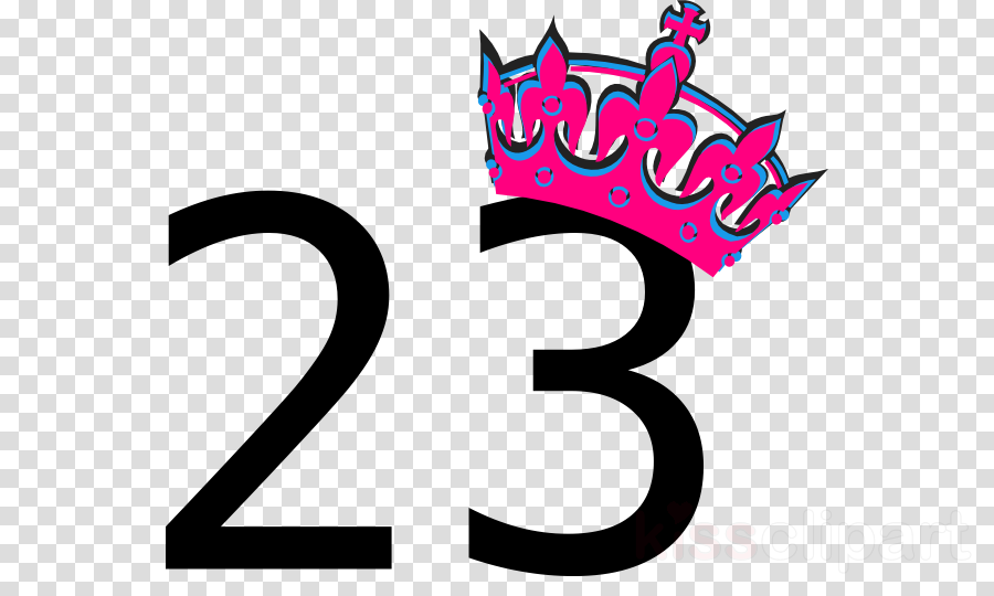 13 Clipart Clip Art Number - Blue Crown (900x540)