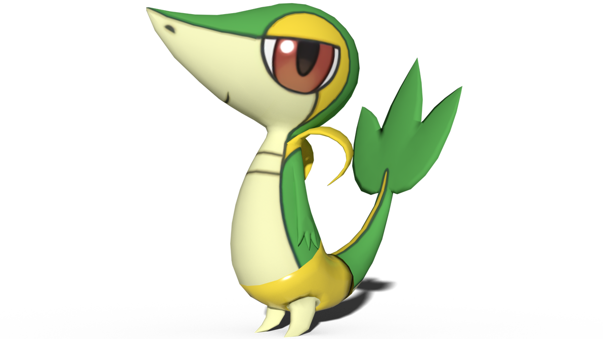 Snivy's Swimming Trunks By Kuby64 - Cartoon (1192x670)