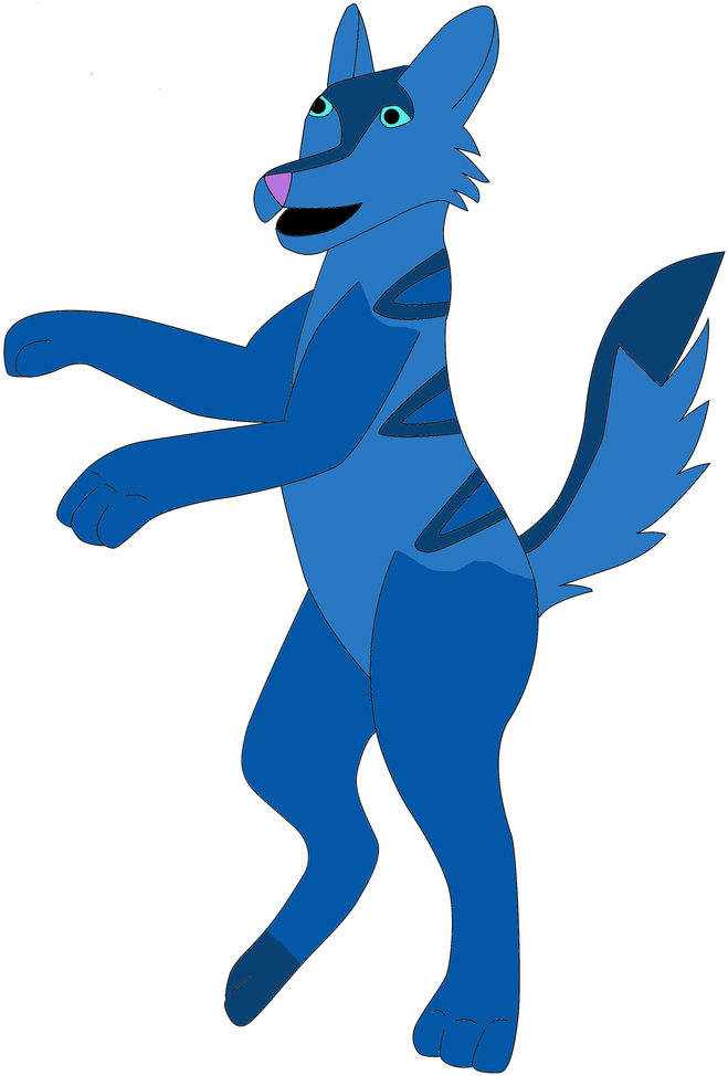 Natiki Standing By Pomegranate-rainwing - Cartoon (719x1112)