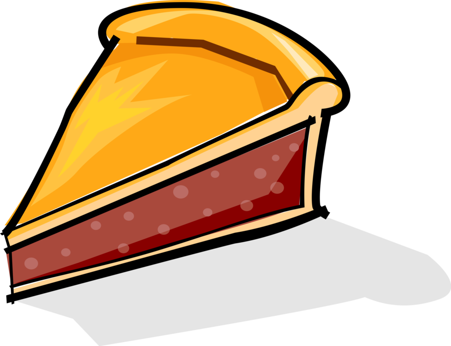 More In Same Style Group - Slice Of Pie Vector - (913x700) Png Clipart Down...